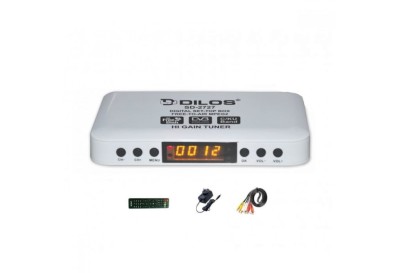 Dilos MPEG-2 SD-2727 DVB-S Digital FTA Set-Top Box