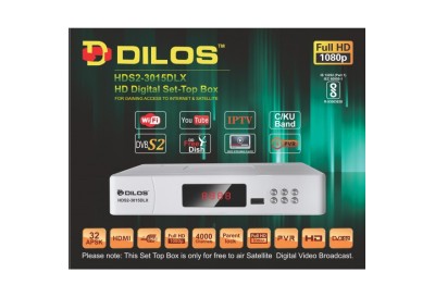 DILOS HDS2-3015DLX FULL HD DVB-S2 Set-Top Box