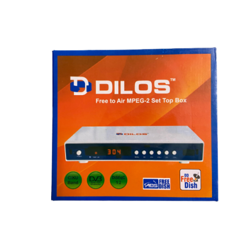 Dilos 217 Free to air MPEG-2 / SD FTA Set-Top Box