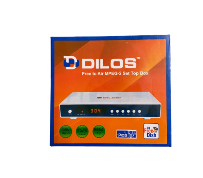 Dilos 217 Free to air MPEG-2 / SD FTA Set-Top Box