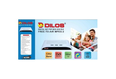 Dilos SD-1818DLX MPEG-2 SD DVB-S Digital FTA Set-Top Box