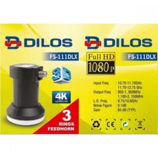 DILOS FS-111DLX Universal Single Ku-Band LNB