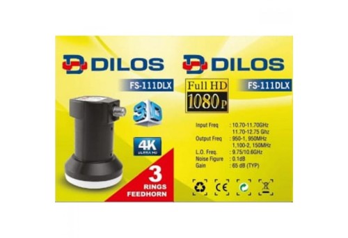 DILOS FS-111DLX Universal Single Ku-Band LNB