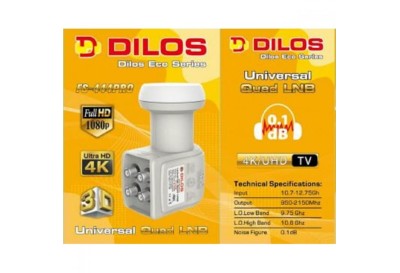 Dilos FS-444PRO Universal Quad LNB