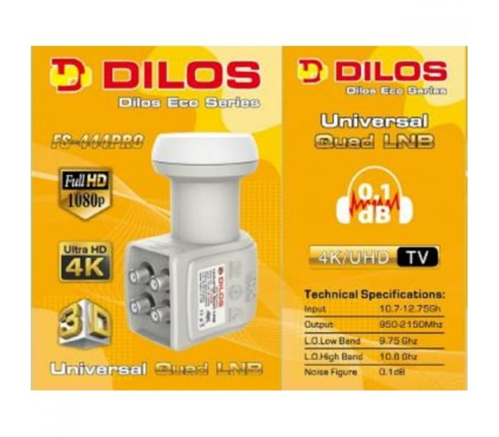 Dilos FS-444PRO Universal Quad LNB