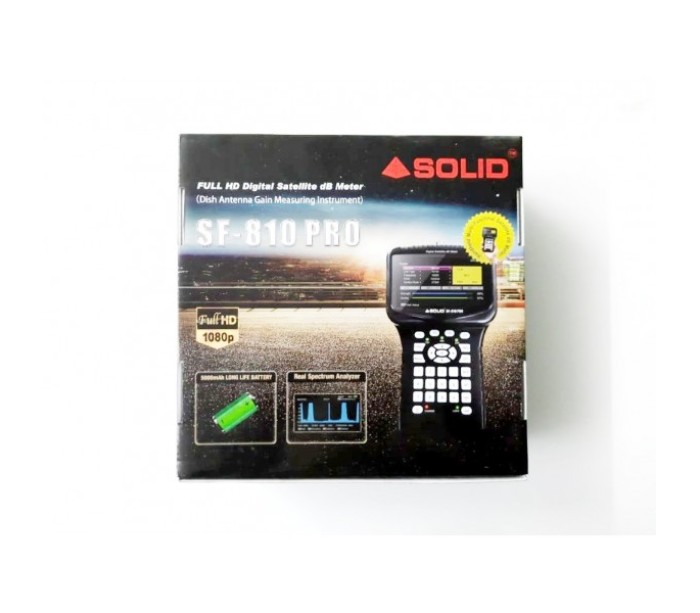 SOLID SF-810Pro Full HD Digital Satellite dB Meter