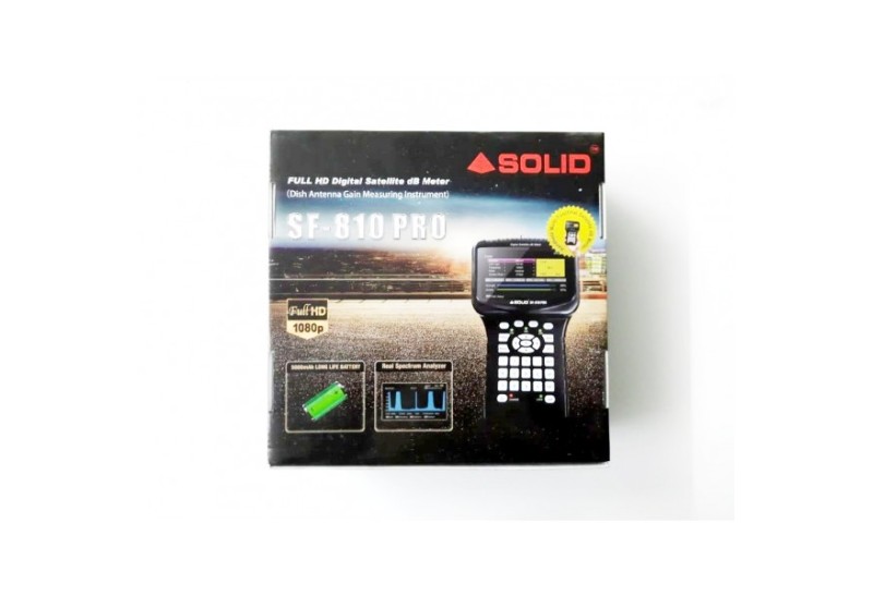 SOLID SF-810Pro Full HD Digital Satellite dB Meter