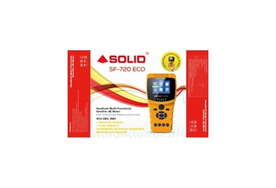 SOLID SF-720Eco DVB-S2 Multi-Functional Satellite dB Meter