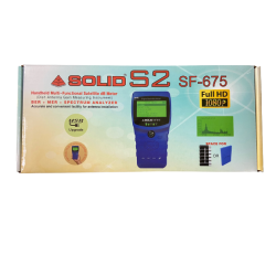 SOLID SF-675 Rechargeable Digital Satellite dB Meter