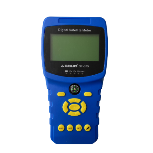 SOLID SF-675 Rechargeable Digital Satellite dB Meter