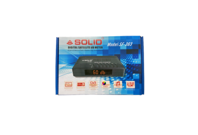 SOLID SF-363 MPEG-2, USB PVR Digital dB meter / Set-Top Box