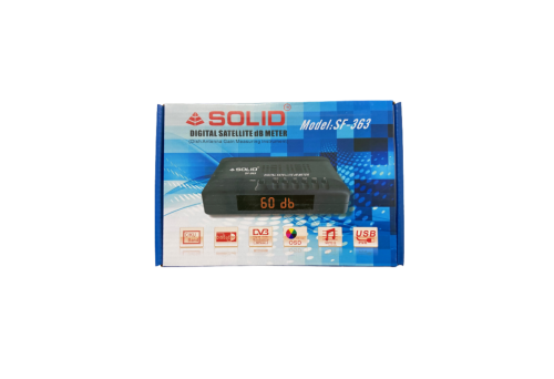 SOLID SF-363 MPEG-2, USB PVR Digital dB meter / Set-Top Box