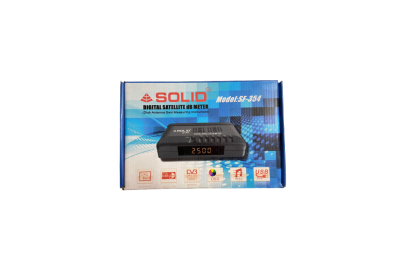 SOLID SF-354 MPEG-2, USB PVR Digital dB meter / Set-Top Box