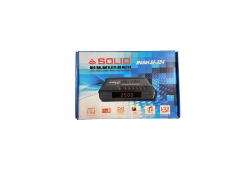 SOLID SF-354 MPEG-2, USB PVR Digital dB meter / Set-Top Box