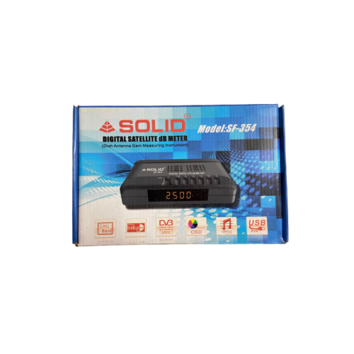 SOLID SF-354 MPEG-2, USB PVR Digital dB meter / Set-Top Box