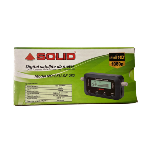 Solid SF-252 Digital Satellite dB Meter