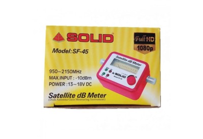 SOLID Analogue SF-45 Satellite dB Meter