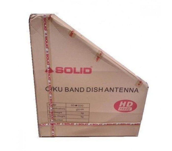 6FT (180cm) SOLID C/KU-PRIME FOCUS-SATELLITE C-BAND RECEPTION DISH ANTENNA