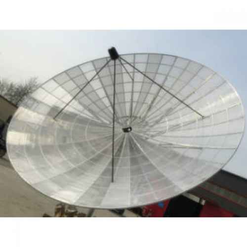 Solid 180cm  6ft C-Band dish - Punch Sheet - 18 Ribs