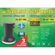 Solid FS-327PRO Universal Single LNBF