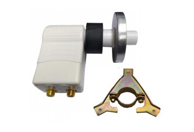 SOLID FS-507 Ku-Band LNB for Prime Focus Dish Antenna - Twin Out