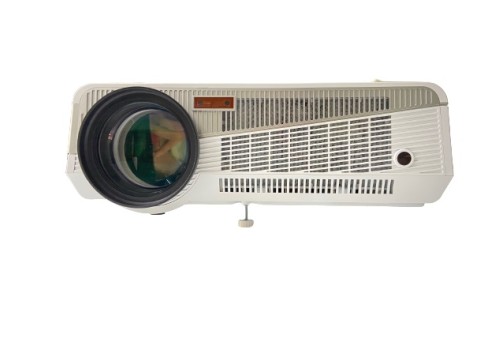 SOLID White & Grey 5500 lm LED Corded Portable Projector