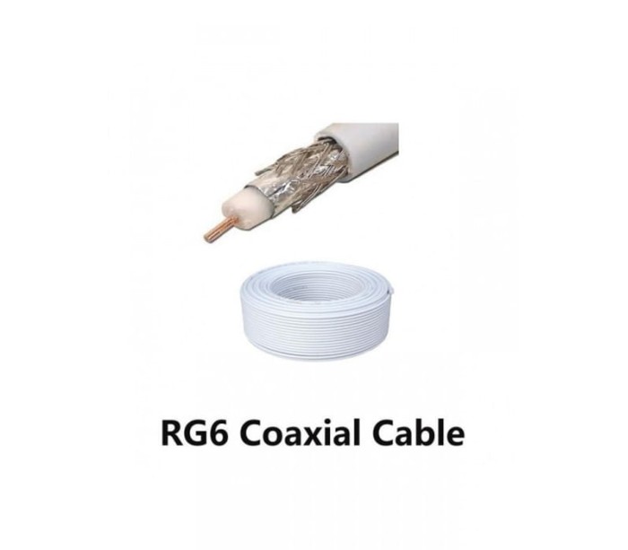 High Quality RG6 COAXIAL CABLE for Dish and DTH Antenna -30 meter