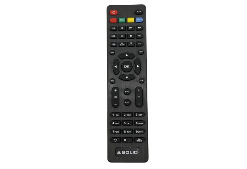 Remote for SOLID HDS2-1740 HD MPEG-4 Set-Top Box 