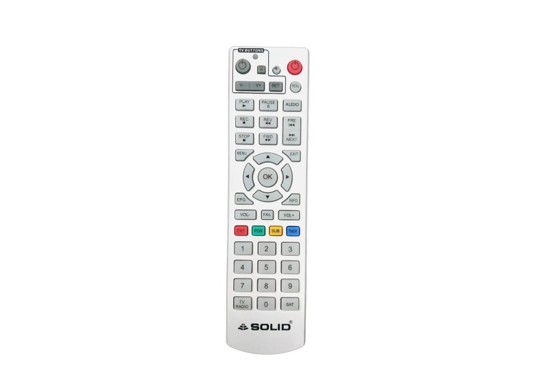 Remote for HDS2-6141, MPEG-4 Set-Top Box