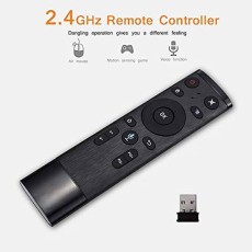 Q5 Air Voice Control Fly Air Mouse for Gyro Sensing Game, 2.4GHz Wireless Microphone Remote