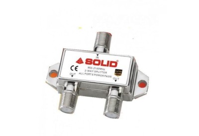 Solid 4-Way Splitter