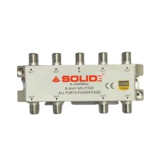 Solid 8-Way Power Pass Splitter