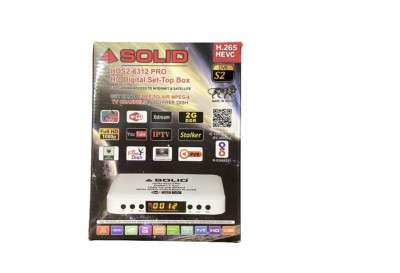 SOLID HDS2-6312PRO H.265 HEVC DVB-S2 FullHD Set-Top Box