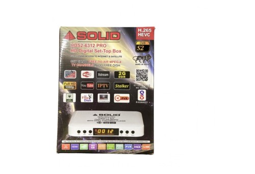 SOLID HDS2-6312PRO H.265 HEVC DVB-S2 FullHD Set-Top Box