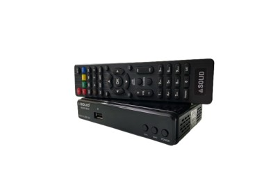 SOLID HDS2X-8181 H.265 T2-MI HEVC S2X FullHD Digital IT-BOX CUM Set-Top Box