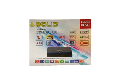 SOLID HDS2-9999 H.265 HEVC DVB-S2 FullHD Digital Set-Top Box