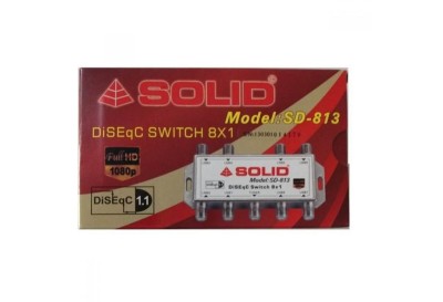 SOLID SD-813 DiSEqC 1.1 Switch - 8in1