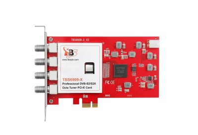 TBS6909-X S/S2/S2X Octa Tuner PCIe Card