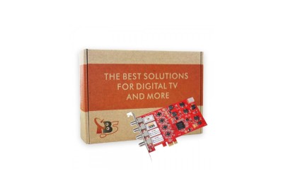 TBS6904 DVB-S2 Quad Tuner Computer PCIe Card