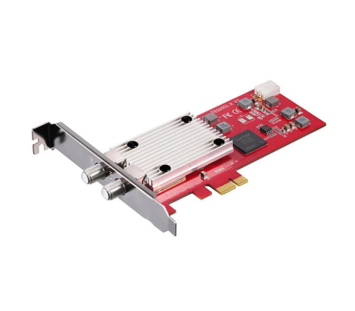 TBS6903X Professional S2X Dual Tuner PCIe Card