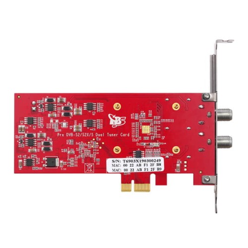 TBS6903X Professional S2X Dual Tuner PCIe Card