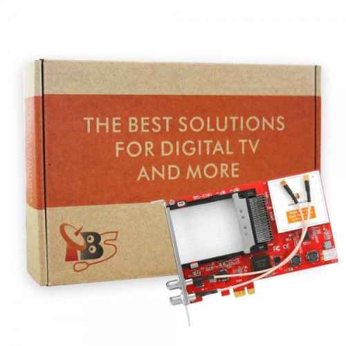 TBS6522 Multi-standard Dual Tuner Computer Satellite PCI-e Card