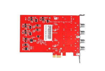 TBS6504 Multi Standard Quad Tuner PCI-e Card