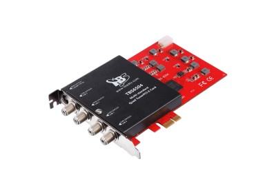 TBS6504 Multi Standard Quad Tuner PCI-e Card