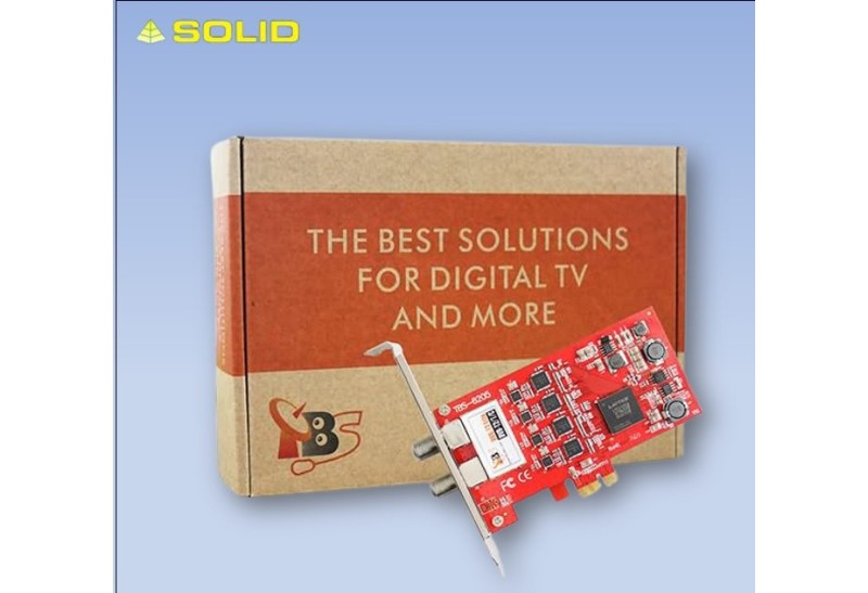 TBS6205 T2/T/C Quad TV Tuner PCIe Card