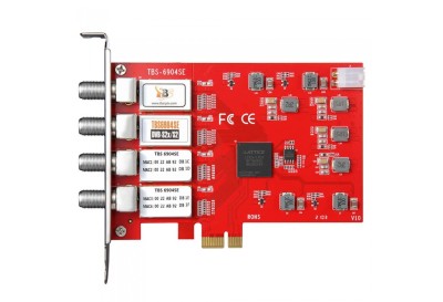 TBS6904SE  S2X Quad Tuner PCIe Card