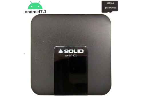 SOLID 1002 H.265 Amlogic S905W Android TV 4K Box with FREE 1 YEAR OTT SUBSCRIPTION