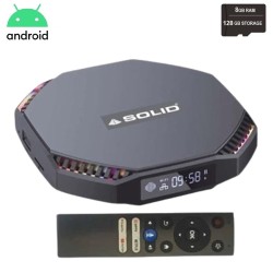 SOLID AHD-1096 8GB/128GB Android 11 TV Box with RGB And Free FREE OTT SUBSCRIPTION 