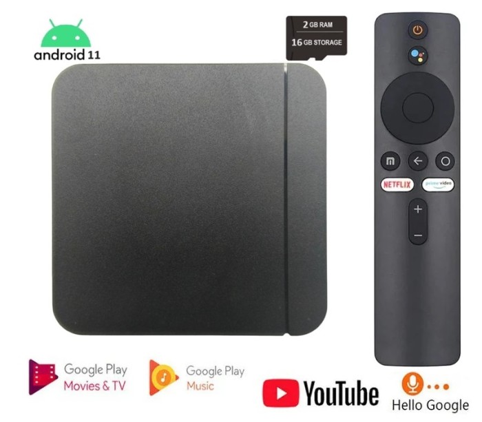 SOLID AHD-905Y4 2GB/16 Android 11 OTT Android TV Box With 1 Year OTT Subscription Free