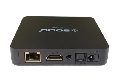 SOLID AHD-1026 Android 10 TV 4K Box with FREE OTT SUBSCRIPTION